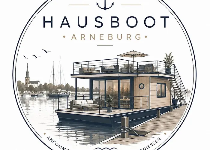 Hotel Hausboot Arneburg mit Sonnendeck Foto